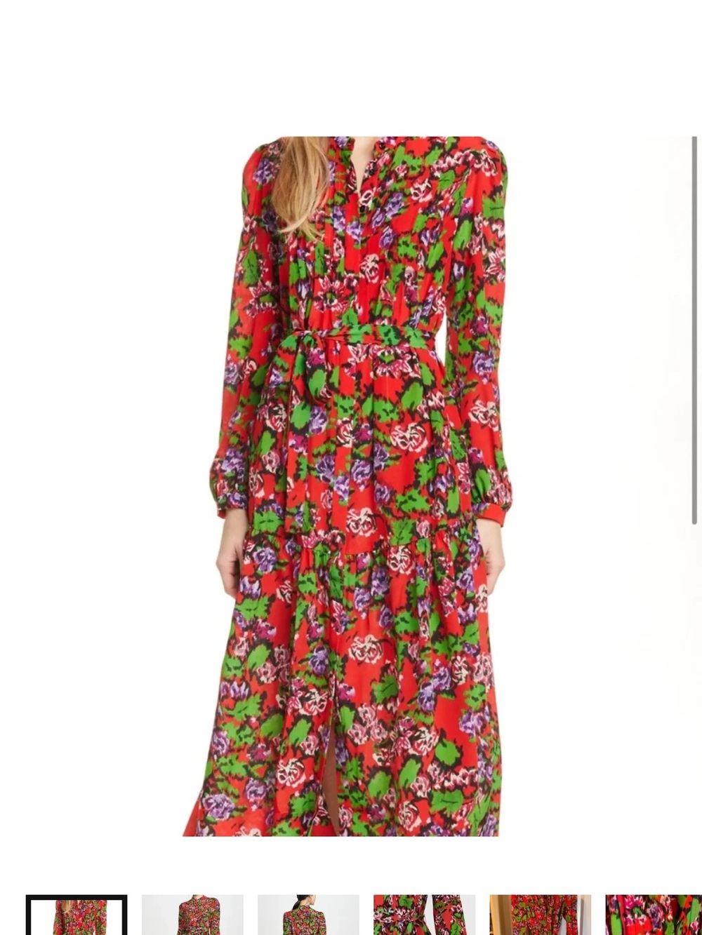 SALONI Red Maxi Dress - Women